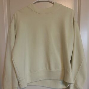 Target light yellow crewneck